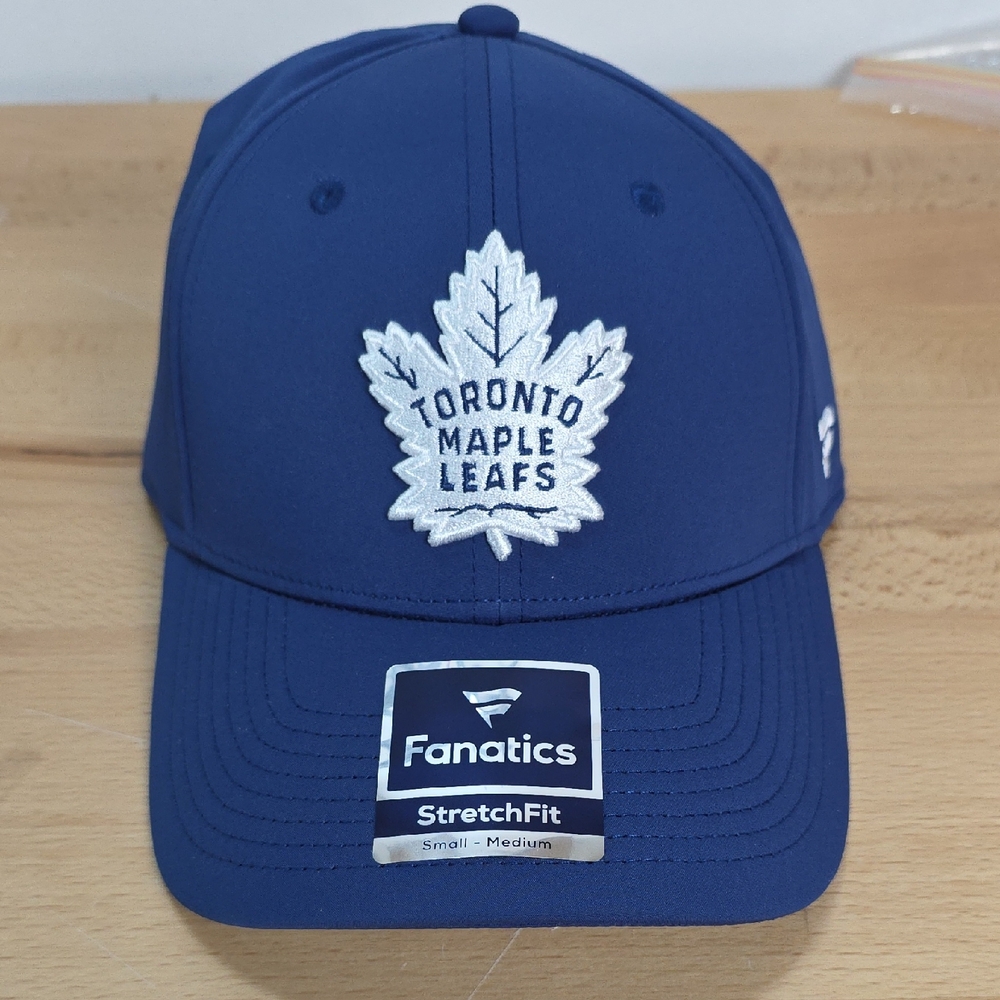 Fanatics Blue Toronto Maple Leafs StretchFit Cap New Kids